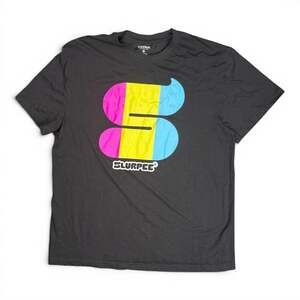 7-Eleven Slurpee Logo Graphic T-Shirt Black Size L